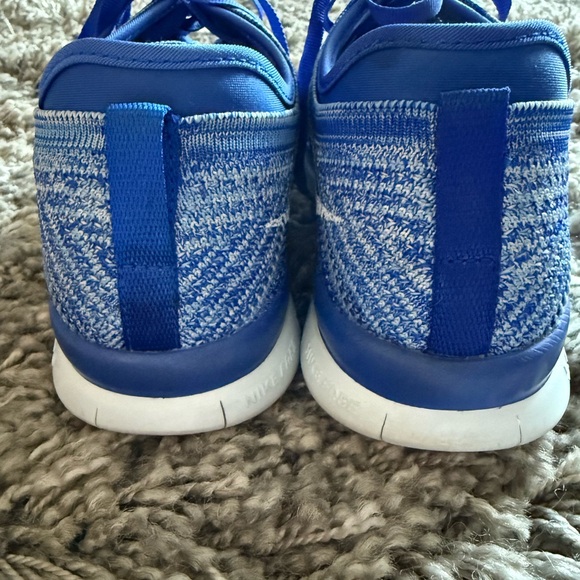 NIKE Free 5.0 Blue Knit Sneakers - Picture 5 of 7